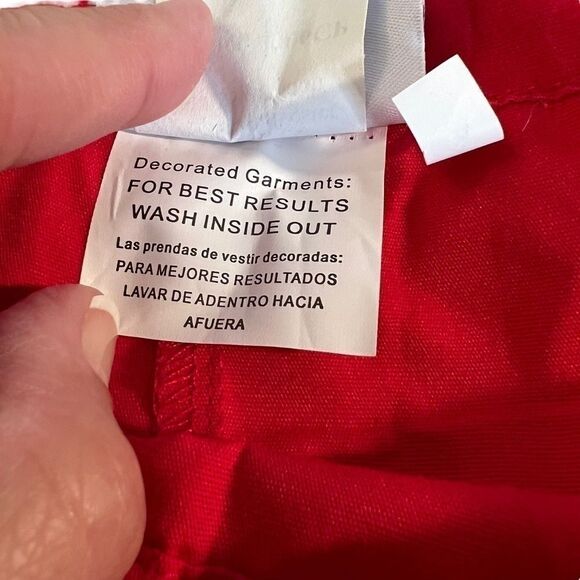 Spectrum Uniform red scrub pants M - Picture 8 of 11